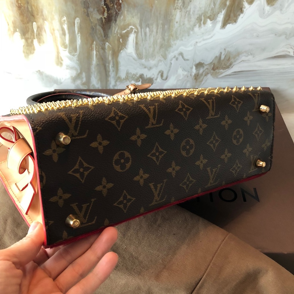 Limited Edition Louis Vuitton Christian Louboutin Iconoclasts Spiked Bag - Picture 8 of 9